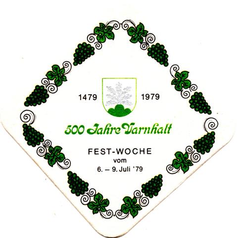 baden-baden bad-bw varnhalter 1b (raute185-500 jahre 1979)